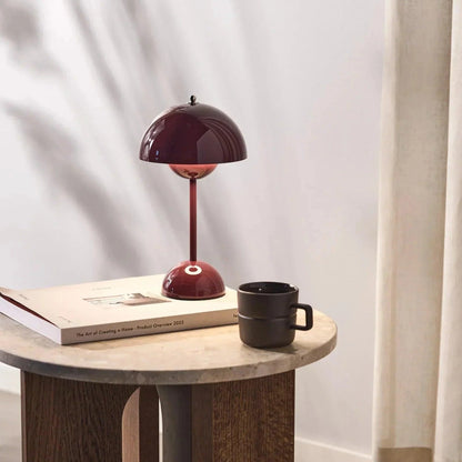 LumiGlow LED Flowerpot Bordlampe – Stilfuld, Trådløs og Dæmpbar Belysning Danmarkmode.dk