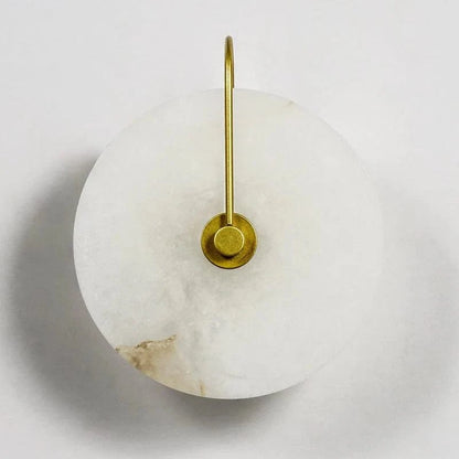 Marmor LED Væglampe - Rund - Moderne Wall Light Fixtures Danmarkmode.dk