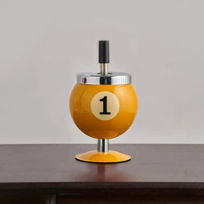 Metal Billard Kugler Askebæger - Boligindretning - Letvægt - Askebæger med Låg Ashtrays Danmarkmode.dk