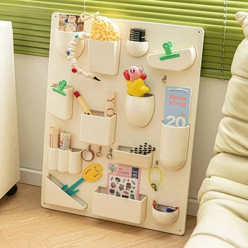 Minimalistisk Modulær Vægreol - ABS - Opbevaringsreol - Organisator Storage Racks Danmarkmode.dk