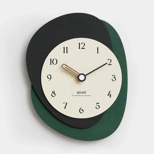 Moderne Abstrakt Lydløst Vægur - Analogt - Vægkunst - Boligindretning Wall Clock Danmarkmode.dk