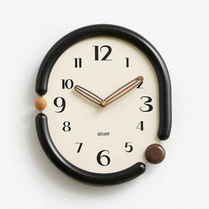 Moderne Analogt Vægur - Lydløst Vægur - Vægkunst - Scandinavian Design Wall Clock Danmarkmode.dk