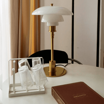 Moderne bordlampe – LED – Ø28×H47 cm – Minimalistisk design & stemningslys Table Lamps Danmarkmode