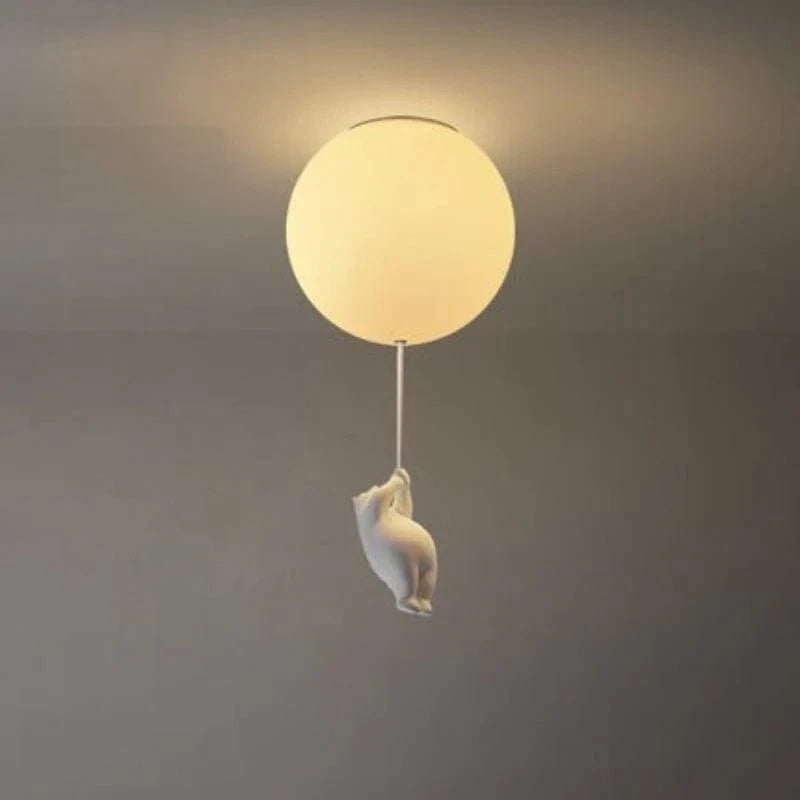 Moderne Hængende Bjørn Plafond Lampe Ceiling Light Fixtures Danmarkmode.dk