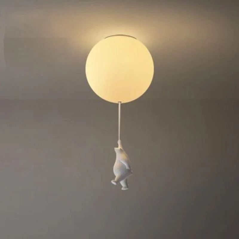 Moderne Hængende Bjørn Plafond Lampe Ceiling Light Fixtures Danmarkmode.dk