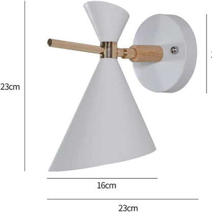 Moderne Hornskærm Væglampe - Skandinavisk - Boligindretning - Natlampe Wall Light Fixtures Danmarkmode.dk