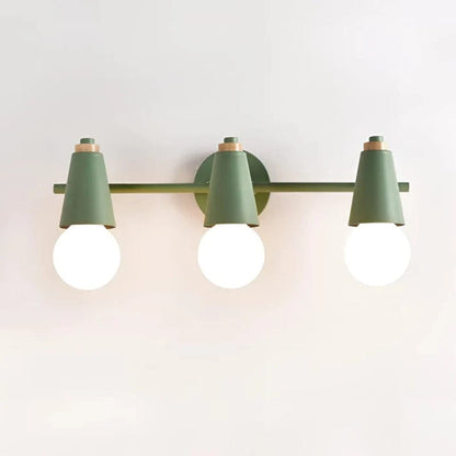 Moderne Minimalistisk Væglampe - LED Pære - Jern - Matte - Træ Wall Light Fixtures Danmarkmode.dk