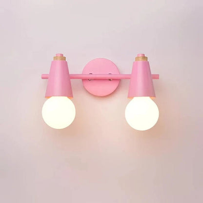 Moderne Minimalistisk Væglampe - LED Pære - Jern - Matte - Træ Wall Light Fixtures Danmarkmode.dk
