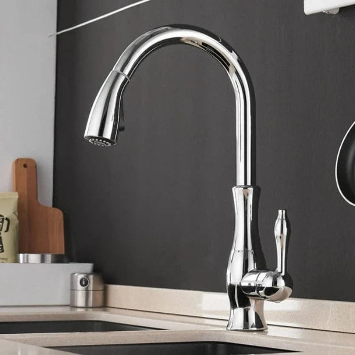 Moderne Udtræk Køkkenarmatur - Vandhane - Køkkenvask - Rustfri Kitchen Sink Faucets Danmarkmode.dk