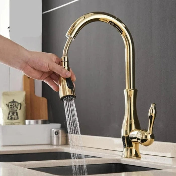 Moderne Udtræk Køkkenarmatur - Vandhane - Køkkenvask - Rustfri Kitchen Sink Faucets Danmarkmode.dk