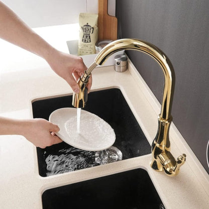 Moderne Udtræk Køkkenarmatur - Vandhane - Køkkenvask - Rustfri Kitchen Sink Faucets Danmarkmode.dk