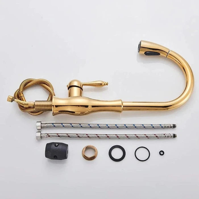 Moderne Udtræk Køkkenarmatur - Vandhane - Køkkenvask - Rustfri Kitchen Sink Faucets Danmarkmode.dk