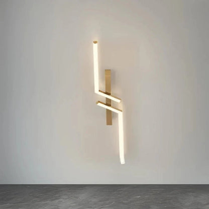 Moderne Zigzag Smart LED Loftslampe - Geometrisk - Silikone - Aluminium Ceiling Light Fixtures Danmarkmode.dk
