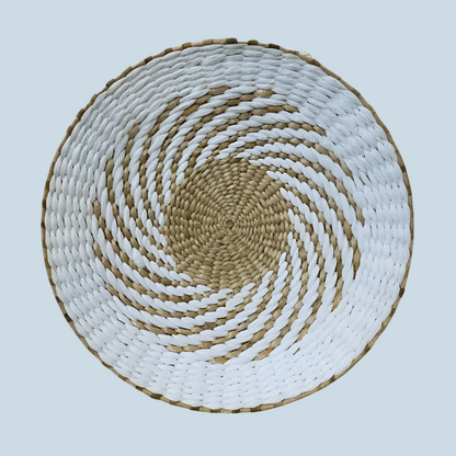 Moroccan Stil Strå Vægplader - Etnisk - Hængende - Boligindretning Decorative Plates Danmarkmode.dk