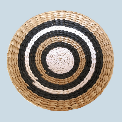 Moroccan Stil Strå Vægplader - Etnisk - Hængende - Boligindretning Decorative Plates Danmarkmode.dk