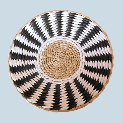 Moroccan Stil Strå Vægplader - Etnisk - Hængende - Boligindretning Decorative Plates Danmarkmode.dk