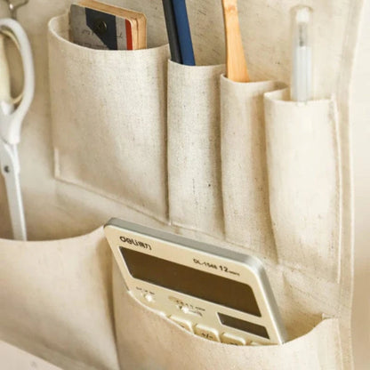 Multilomme Væghængt Opbevaring Organizer - Stof - Letvægt - Vandtæt Wall Hanging Organizer Danmarkmode.dk
