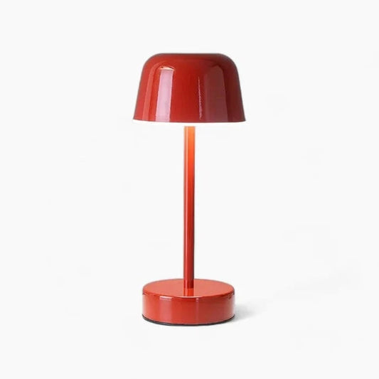 Mushroom LED Bordlampe - Trådløs - Dæmpbar - Bærbar - Dia 12cm Table Lamp Danmarkmode.dk