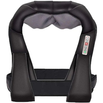 Opvarmet Shiatsu Skulder og Nakke Massageapparat - Bærbar - U-formet - Opladelige Batterier Electric Massagers Danmarkmode.dk
