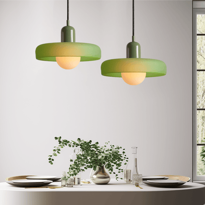 Retro Hængende Loftlampe - LED Lys - Vintage - Glas - Pendellampe Lamps Danmarkmode
