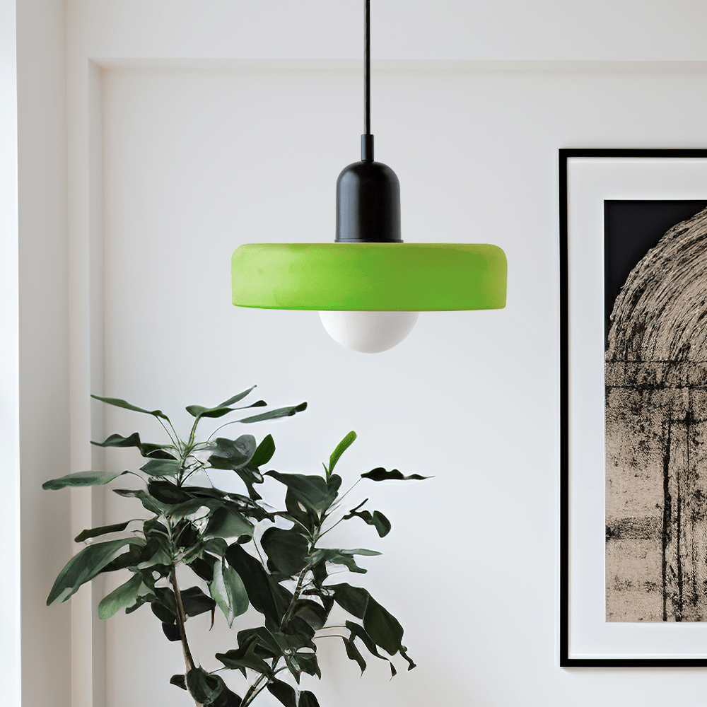 Retro Hængende Loftlampe - LED Lys - Vintage - Glas - Pendellampe Lamps Danmarkmode