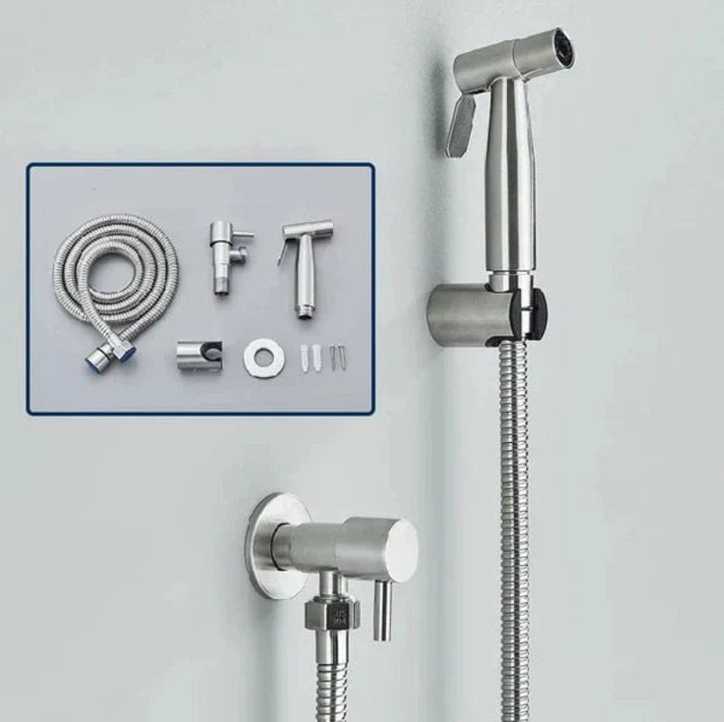 Rustfrit Stål Enkelt Bidet Bruser - Vandhane - Håndbruser - økonomisk Bidet Sprayers Danmarkmode.dk