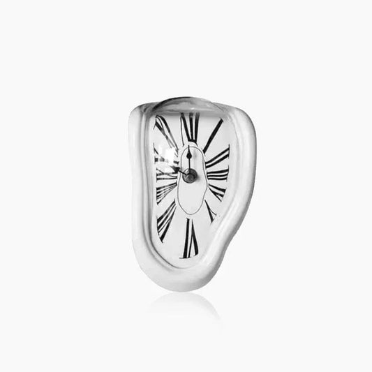 Salvador Dali Romertal Smelteur - Lydløst Vægur - 90 grader - Surrealisme Clocks Danmarkmode.dk
