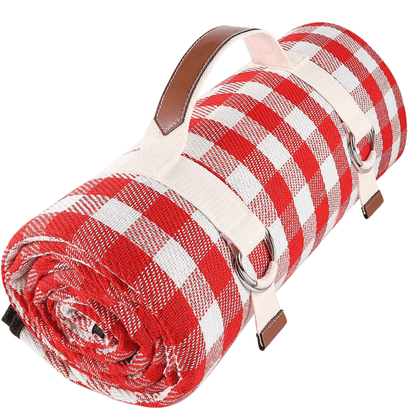 Sammenklappelig Picnic Tæppe mit Bærestrop - Letvægt - Vandtæt - Akryl Picnic Blankets Danmarkmode.dk