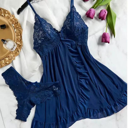 Sexet åben Undertøj til Kvinder - Forførende - Mesh - Nattøj - Præget Lingerie Danmarkmode.dk