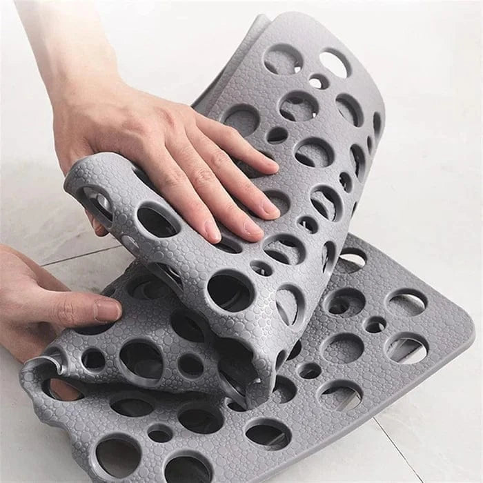 Skridsikker Brusemåtte med Huller - Sugekopper - Hygiejnisk - Bademåtte Bath Mats Danmarkmode.dk