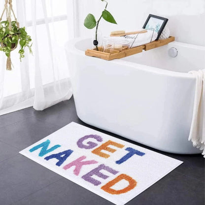 Skridsikker Get Naked Bademåtte - Absorberende - Tæpper - Tufted Bath Mats Danmarkmode.dk
