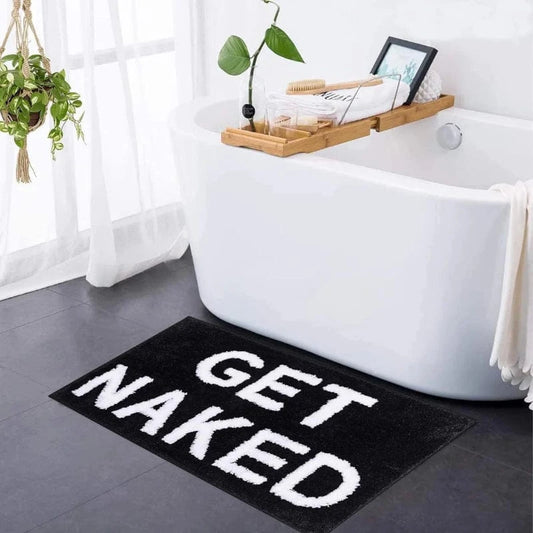 Skridsikker Get Naked Bademåtte - Absorberende - Tæpper - Tufted Bath Mats Danmarkmode.dk