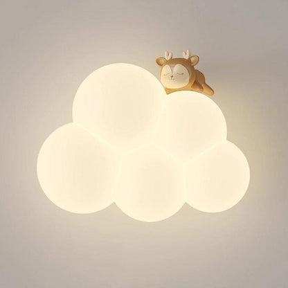 Skyformet LED Væglampe - Lampe til Børneværelse - Akryl - Sengelampe Wall Light Fixtures Danmarkmode.dk