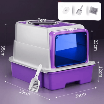 SteriPaw Haven – Selvrensende kattebakke – Automatisk sterilisering – Lugtkontrol Cat Litter Boxes Danmarkmode