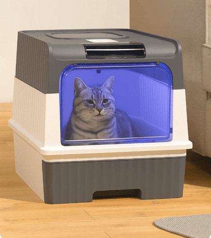 SteriPaw Haven – Selvrensende kattebakke – Automatisk sterilisering – Lugtkontrol Cat Litter Boxes Danmarkmode