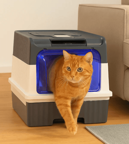 SteriPaw Haven – Selvrensende kattebakke – Automatisk sterilisering – Lugtkontrol Cat Litter Boxes Danmarkmode