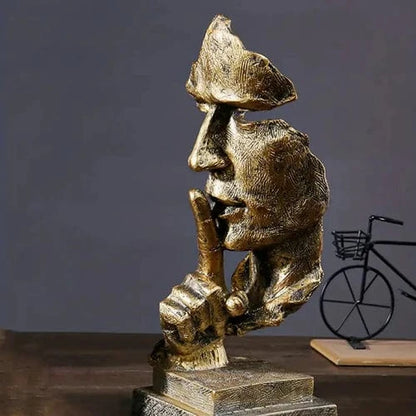 Stille Mand Statue - Art Deco - Skulptur - Abstrakt Sculpture Statue Danmarkmode.dk