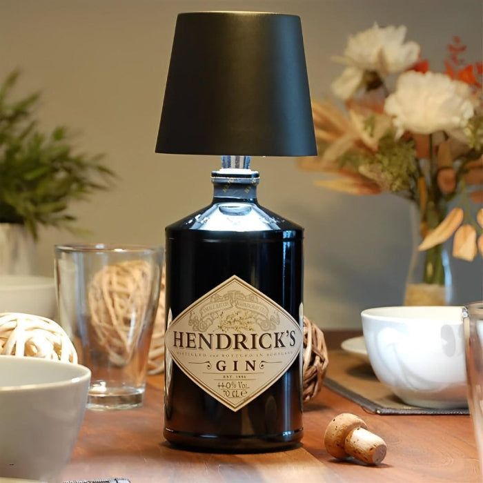 Trådløs Flaskelampe Hoved - Touch Lampe - Bordlampe - Dæmpbar Table Lamps Danmarkmode.dk