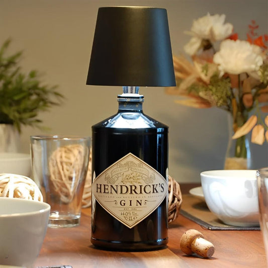 Trådløs Flaskelampe Hoved - Touch Lampe - Bordlampe - Dæmpbar Table Lamps Danmarkmode.dk