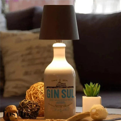 Trådløs Flaskelampe Hoved - Touch Lampe - Bordlampe - Dæmpbar Table Lamps Danmarkmode.dk