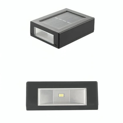 Trådløs Udendørs Solcellelamper - Væglamper - Vandtæt - 600mAh Litiumbatteri Wall Light Fixtures Danmarkmode.dk