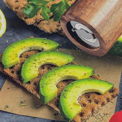 Træ Salt og Peberkværn - Bestik - Vandafvisende - Akacietræ Spice Grinders Danmarkmode.dk