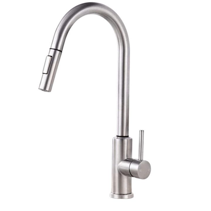 Træk Ned Smart Sensor Køkkenarmatur - Rustfrit Stål - Blandingsbatteri Kitchen Sink Faucets Danmarkmode.dk