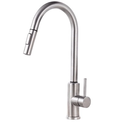 Træk Ned Smart Sensor Køkkenarmatur - Rustfrit Stål - Blandingsbatteri Kitchen Sink Faucets Danmarkmode.dk