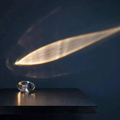 USB Strøm Krystaløje Bordlampe - Glas - E27 LED - 5W Table Lamps Danmarkmode.dk