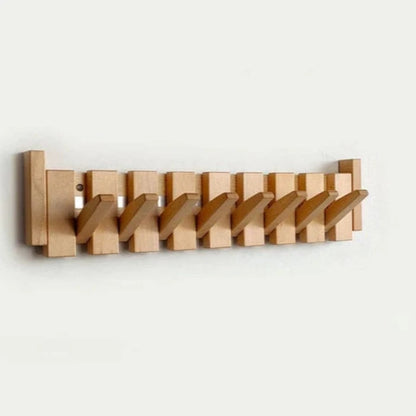 Væg Piano Knagerække I Træ - Retractable - Kompakt - Moderne Wall Hooks Danmarkmode.dk