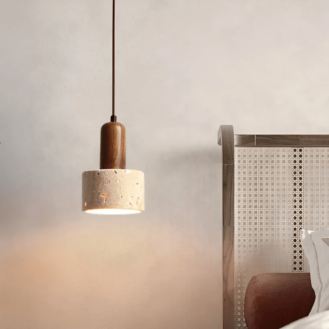 Wabi-Sabi Plafondlampe - Japans Design, TranquilGlow, Modern, Metal, 40cm, Minimalist, Soft Light, Neutral Colour, Home Lighting *Japans Design Wabi-Sabi Plafondlamp - TranquilGlow Danmarkmode