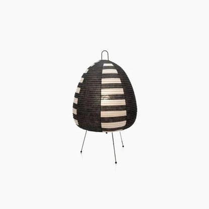 Wabi Sabi Rispapir Farvet Lanterne - Bordlampe - Japandi - Akari Lampe Table Lamp Danmarkmode.dk